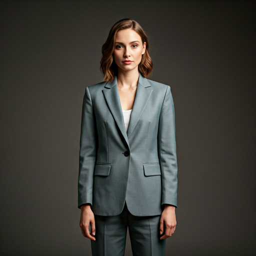 Luxury fashion showroom background