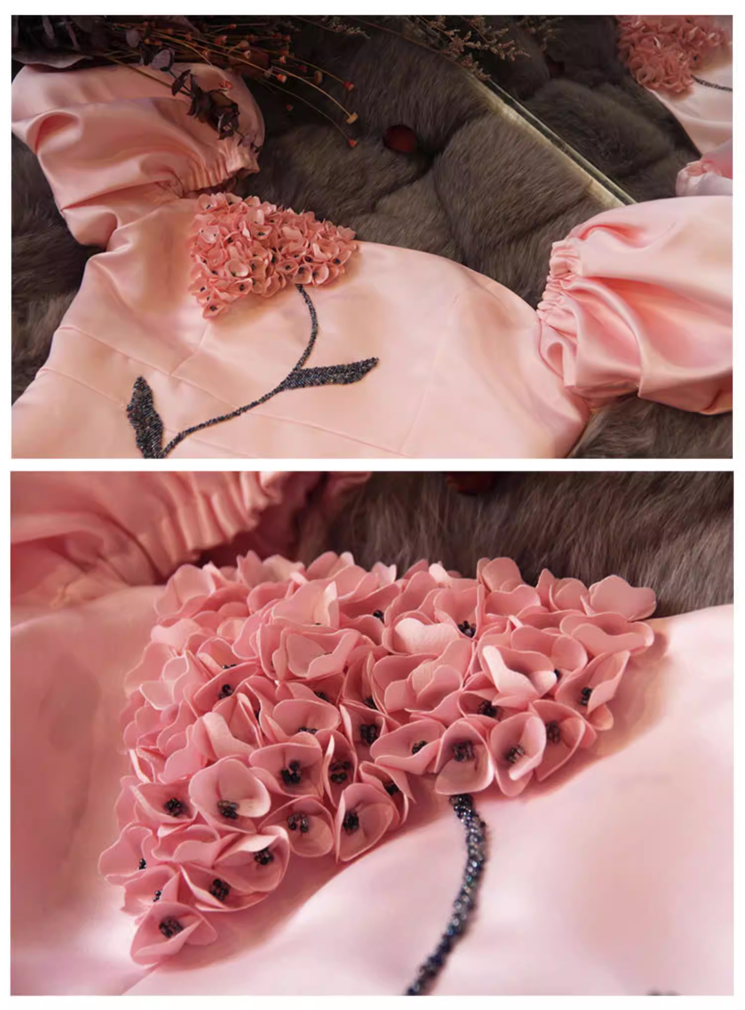 Pink elegant dress