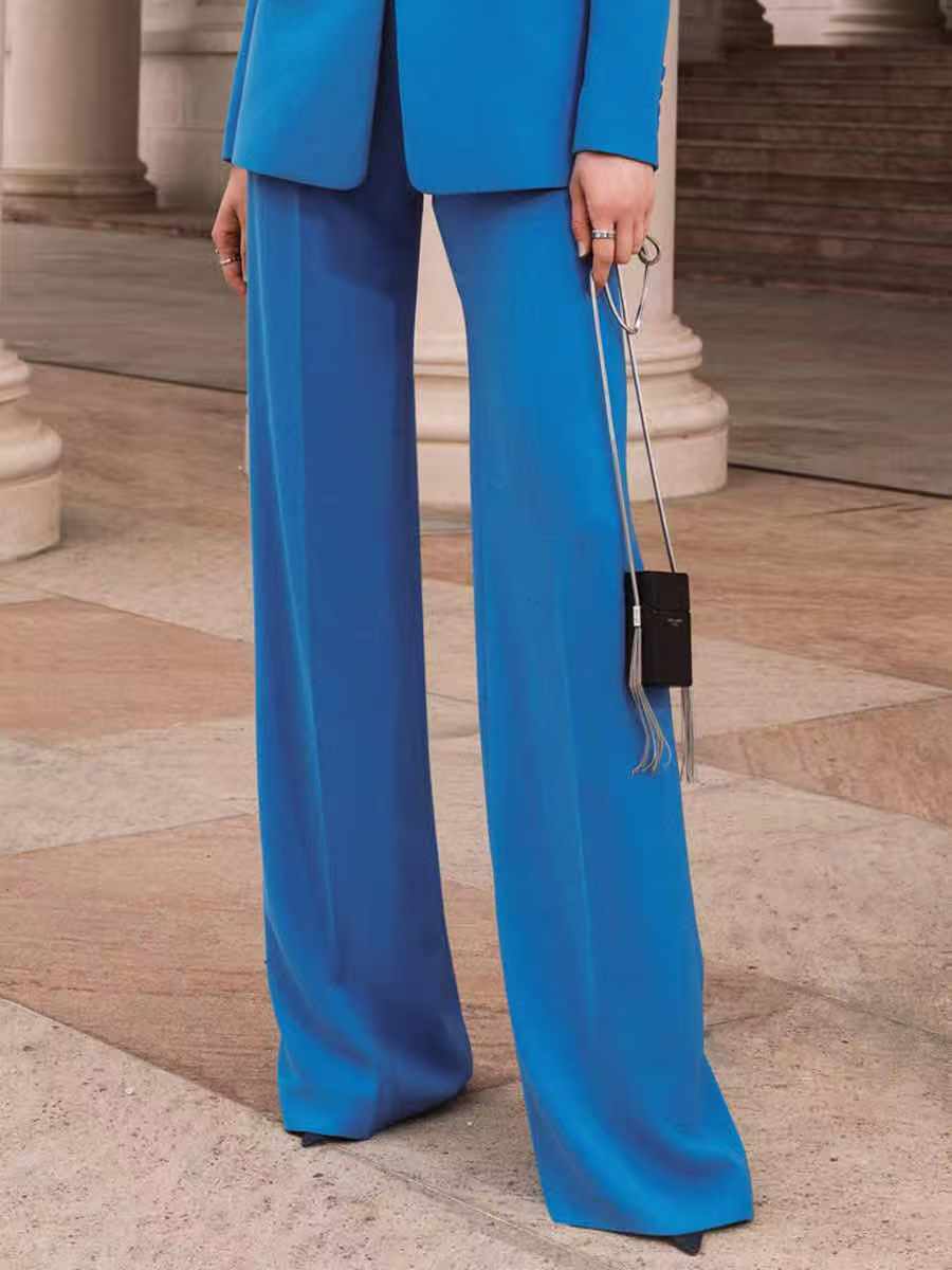 Blue women suit